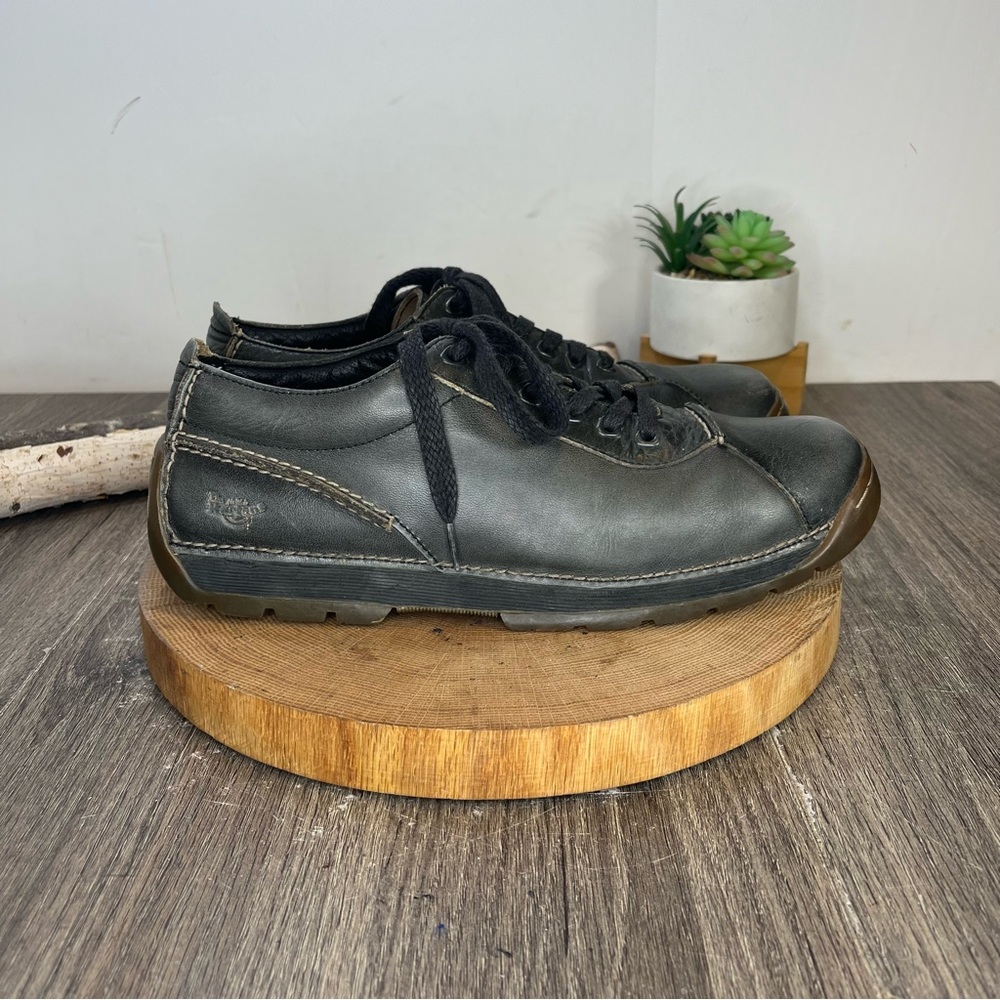 Dr Martens | Vintage Y2K Grey Leather Lace Up Shoes Size 11